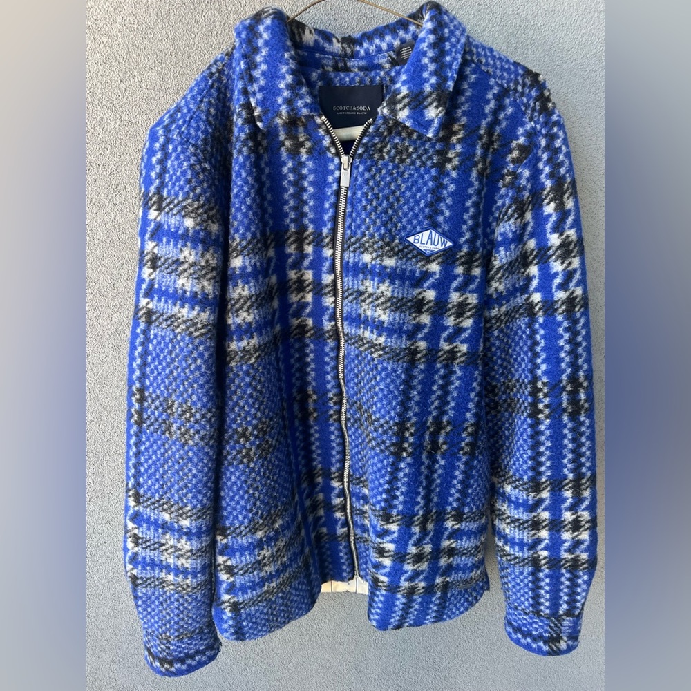 Scotch & Soda Full Zip Wool Jacket - very gently used - few wears